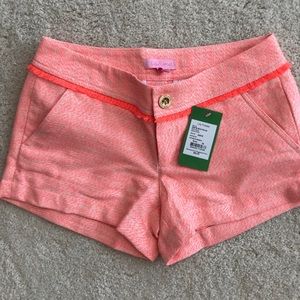 Lilly Pullitzer Walsh Shorts in Papaya